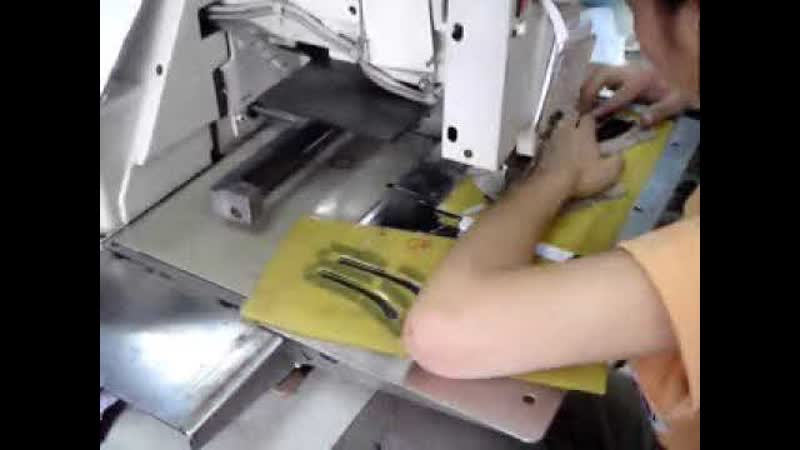 Brother automated insole sewing video