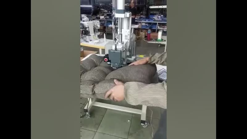 Пиковочная машина для мягкой мебели Autosew ASM-420 video