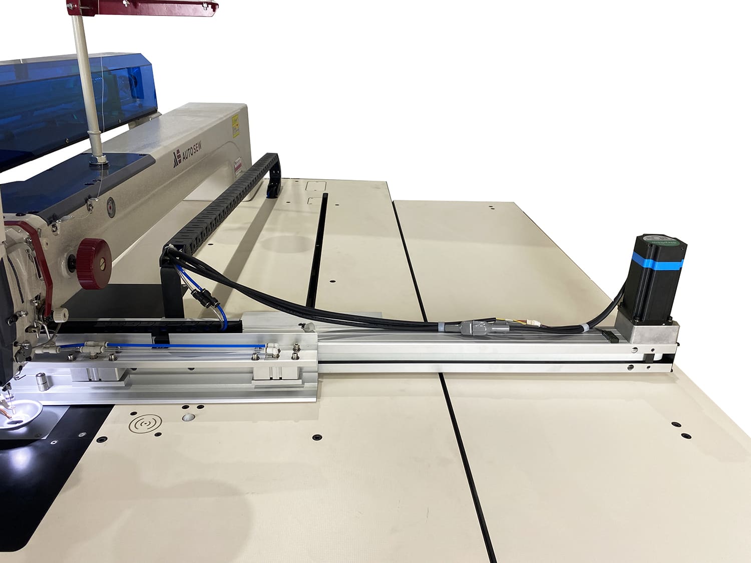 Швейный автомат программируемой строчки для средних и тяжелых материалов и лазерным раскройным устройством Autosew ASM-S2-13090-LR 8
