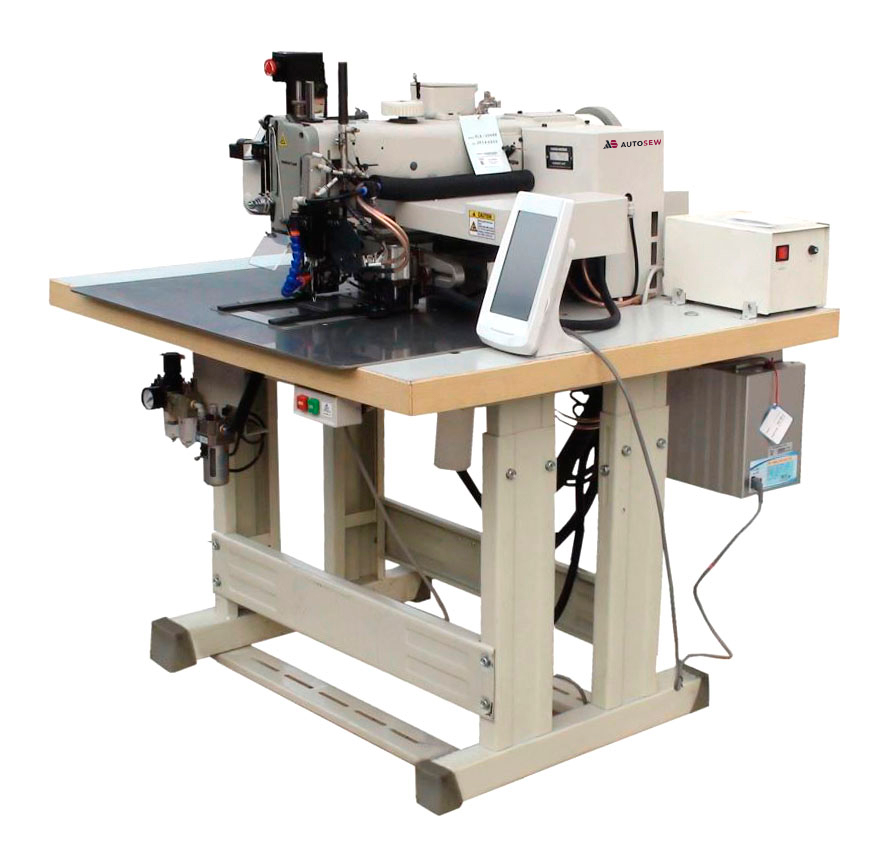 Швейный автомат для пошива сверхтяжелых материалов Autosew ASM-3515-3020-HK (с горячим ножом обрезки нити)