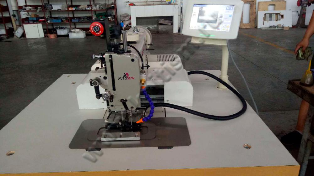 Швейный автомат для пошива сверхтяжелых материалов Autosew ASM-3515-3020-HK (с горячим ножом обрезки нити) 1