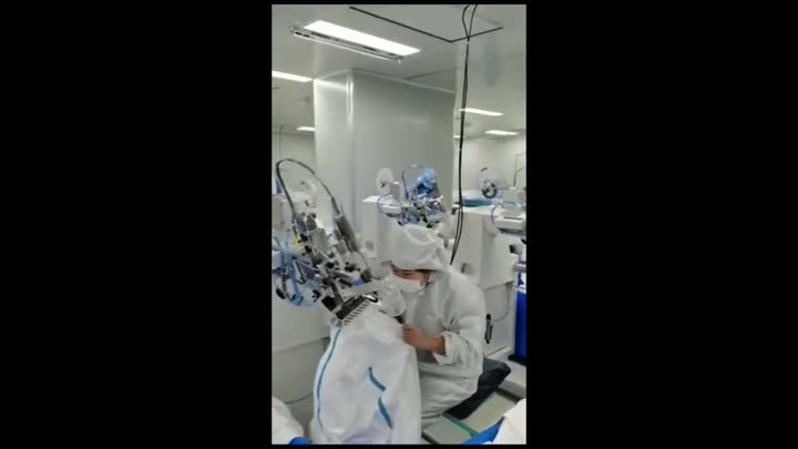 Medical Suit Production Line video