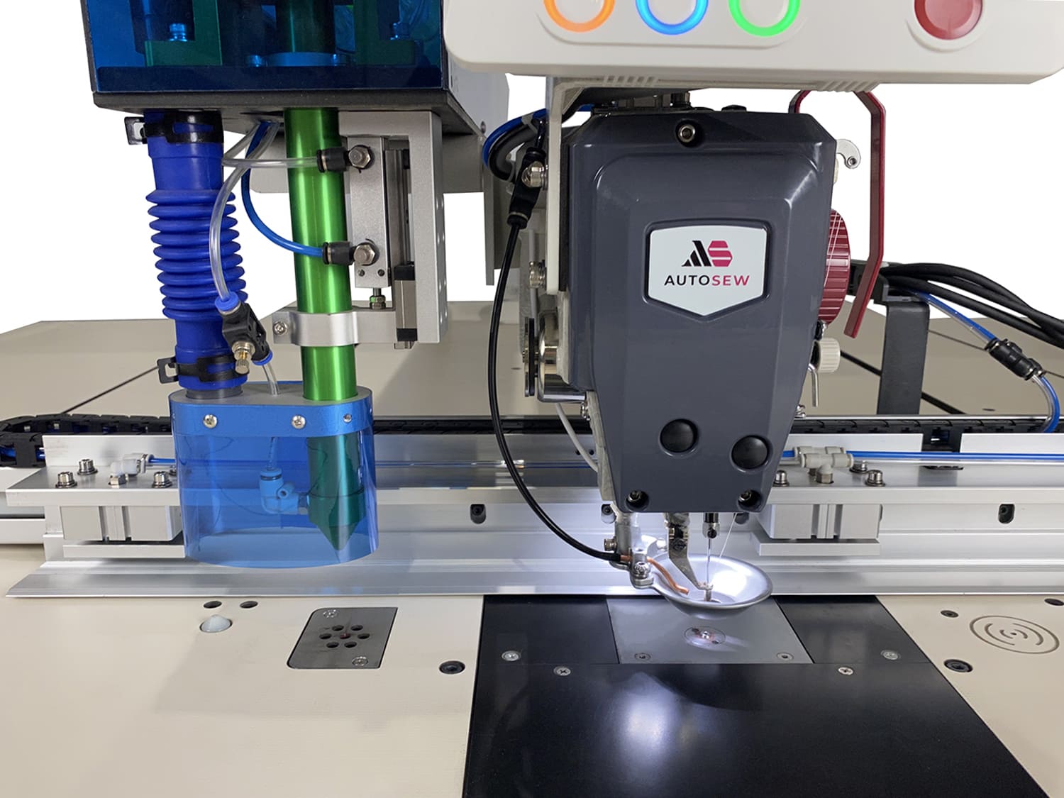 Швейный автомат программируемой строчки для средних и тяжелых материалов и лазерным раскройным устройством Autosew ASM-S2-13090-LR 5