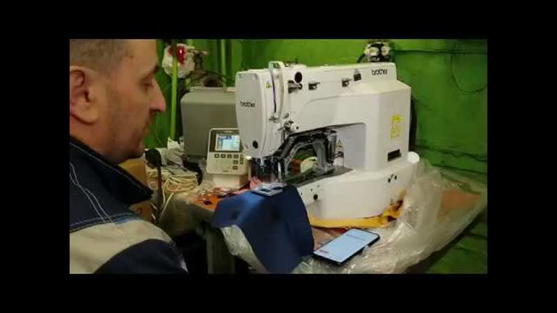 Sewing on Velcro. Sewing machine Brother 430 against straight stitch Brother S7250. video