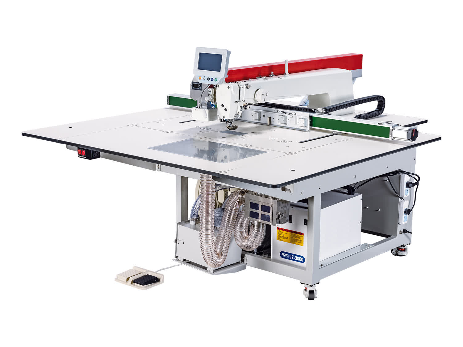 Швейный автомат программируемой строчки c вакуумным устройством и лазером Autosew  ASM-8060-XF-JR