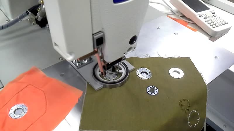 Sewing on the parachute ring video