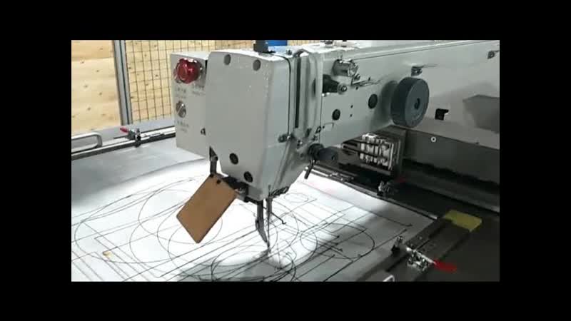 Швейный автомат программируемой строчки Autosew ASM-6040N video