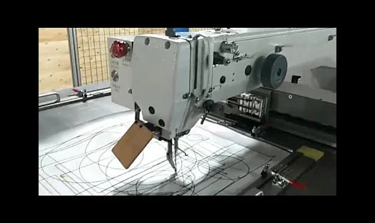 Швейный автомат программируемой строчки Autosew ASM-6040N video