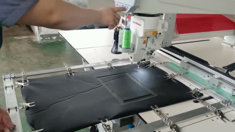 Autosew ASM-360-13090 programmable stitch sewing machine video