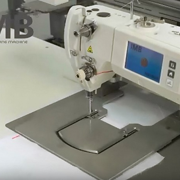 Швейный автомат для формовки и настрачивания кармана сорочки IMB MB1002B
