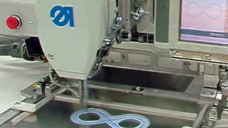 Швейный автомат для пошива подушек безопасности Durkopp Adler 911-210-3020