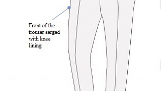 Швейный автомат  для обметывания деталей юбок и брюк с подкладкой и без. Дифференциальная подача материала BASS 2065 ASS 1
