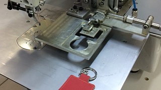 Solution for sewing key fobs based on BAS-311