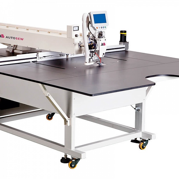Швейный автомат программируемой строчки для тяжелых материалов и лазерным раскройным устройством Autosew ASM-200120-JG