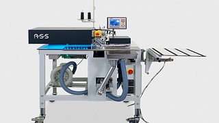 Automatic sewing machine for making darts and folds on blouses, skirts and trousers BASS 5950 ASS