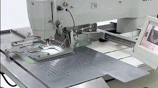 Швейный автомат программируемой строчки для отстрочки  козырька кепки Autosew ASM-3020G-PM 1