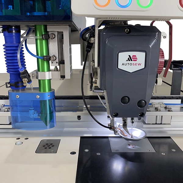 Швейный автомат программируемой строчки для средних и тяжелых материалов и лазерным раскройным устройством Autosew ASM-S2-13090-LR 5