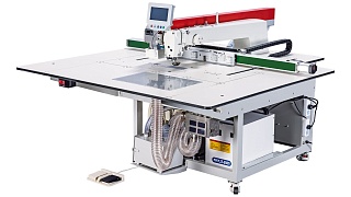 Швейный автомат программируемой строчки c вакуумным устройством и лазером Autosew  ASM-8060-XF-JR