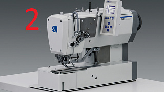 Double-head automatic for attaching and decorative stitching of jeans pocket RM-380H 2