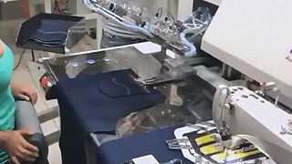 Швейный автомат для настрачивания накладных карманов на джинсы и рабочую одежду RM-310H