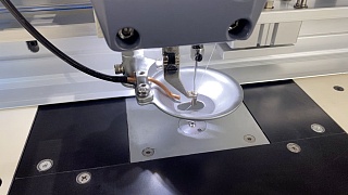 Швейный автомат программируемой строчки для средних и тяжелых материалов и лазерным раскройным устройством Autosew ASM-S2-13090-LR 6