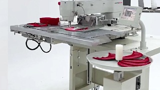 Швейный автомат программируемой строчки для отстрочки  козырька кепки Autosew ASM-3020G-PM 2