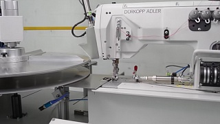 Sewing machine for sewing airbags Durkopp Adler KSL KL-201