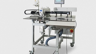 Швейный автомат для обработки прямых и изогнутых боковых карманов брюк и юбок BASS 5100 ASS