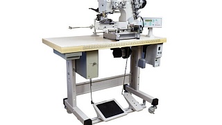 Solution for attaching elastic band to the edge of fabric based on Pegasus W664-81ACx356/RP113A/MD520 cover stitch machine 2