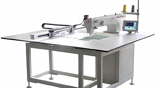 Sewing machine with programmable stitching for heavy materials and laser cutter Autosew ASM-5050