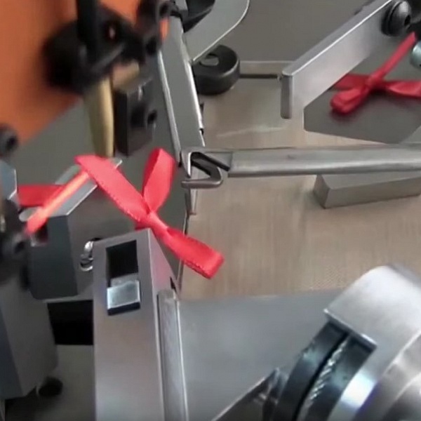 Automated Lingerie Bow Decorating Machine