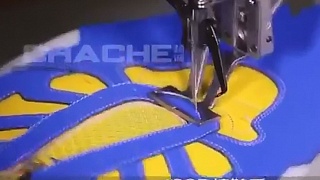 Автоматизированная линия для пошива язычка и верха кроссовка
